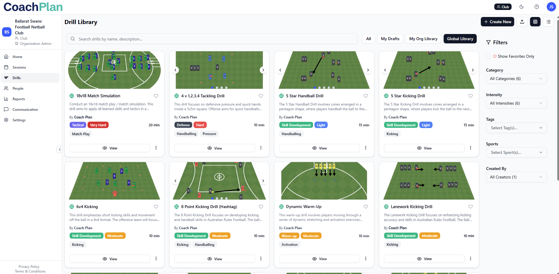 CoachPlan - Transform Your Coaching with Professional Session Planning